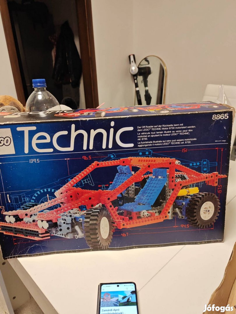 Lego technic 8865 dobozos készlet