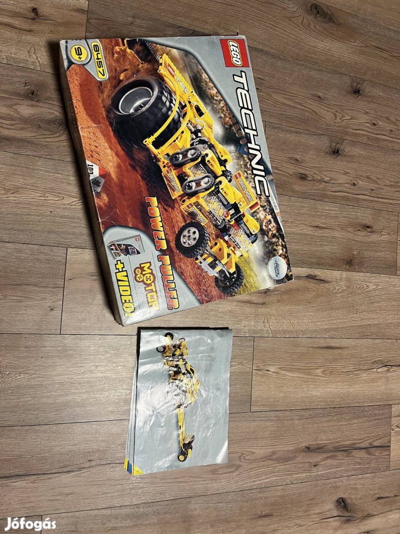 Lego technic  8457 power puller készlet szett játék 