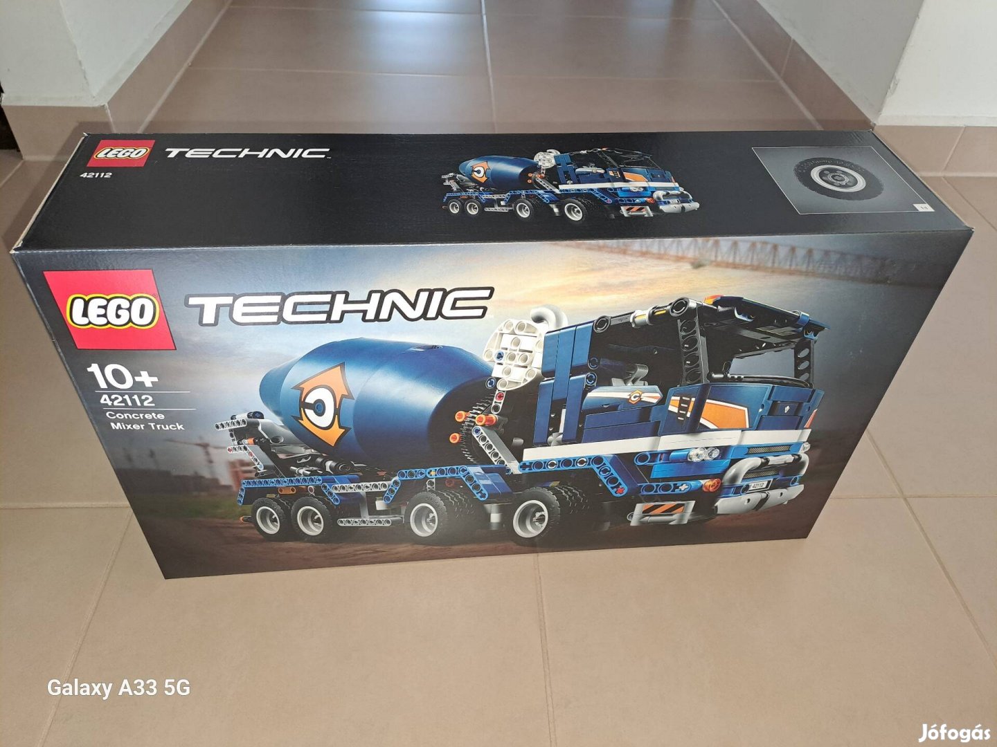 Lego technic betonkeverő teherautó 42112