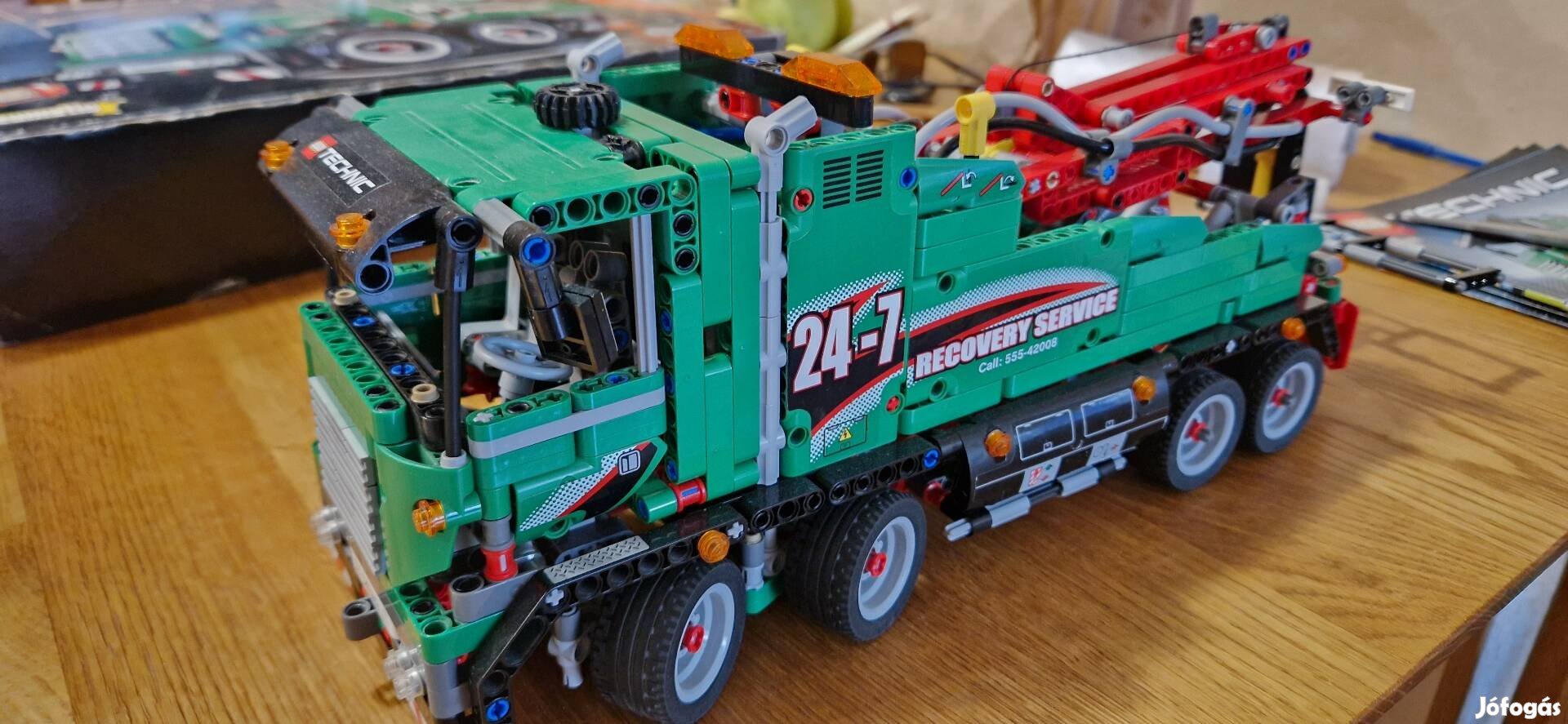 Lego technic szervizkocsi 42008 hiánytalan dobozában 