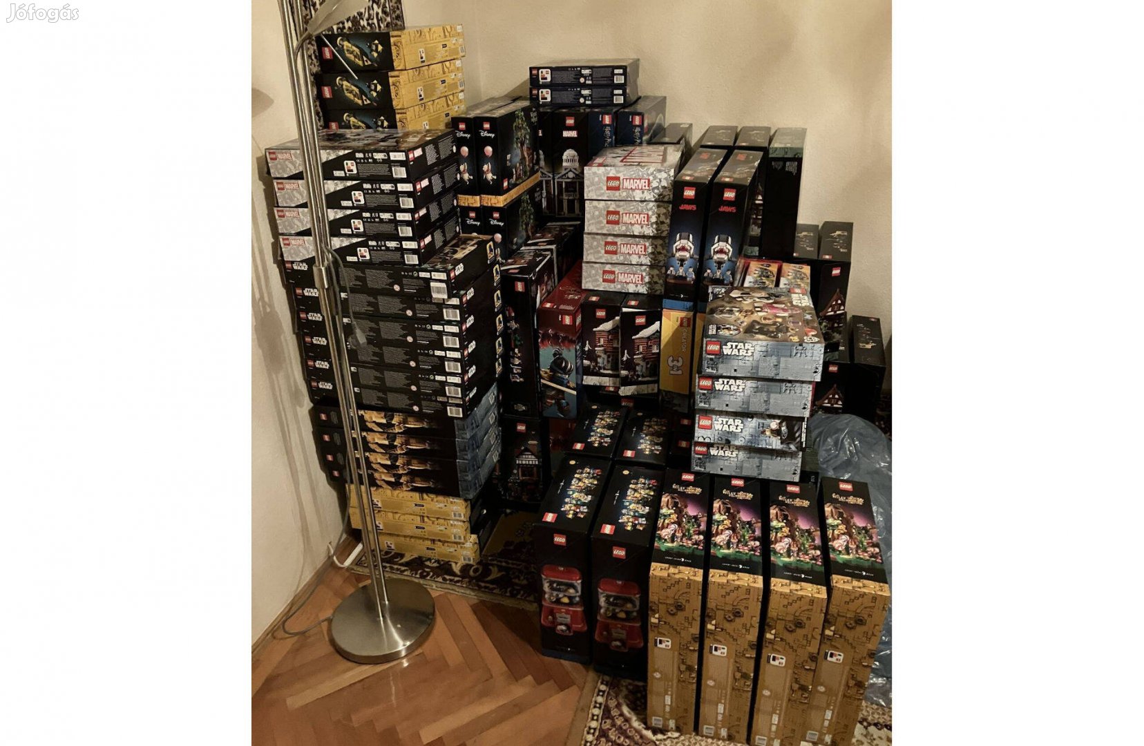 Lego üres dobozok és építési füzetek 1000 Ftdb