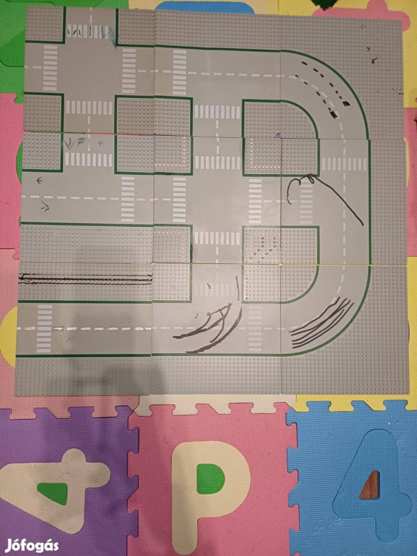 Lego út alaplap 9db