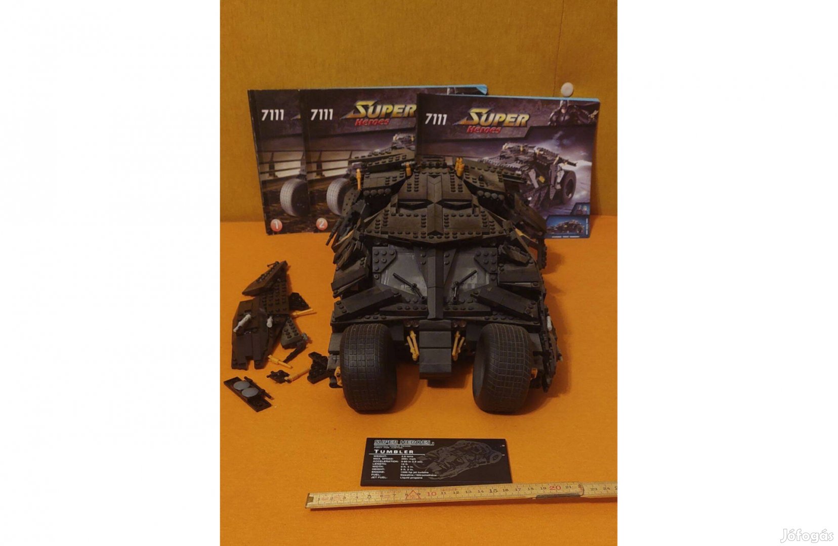 Lego utángyártott 7111 Batman Batmobil The Tumbler Super Hero