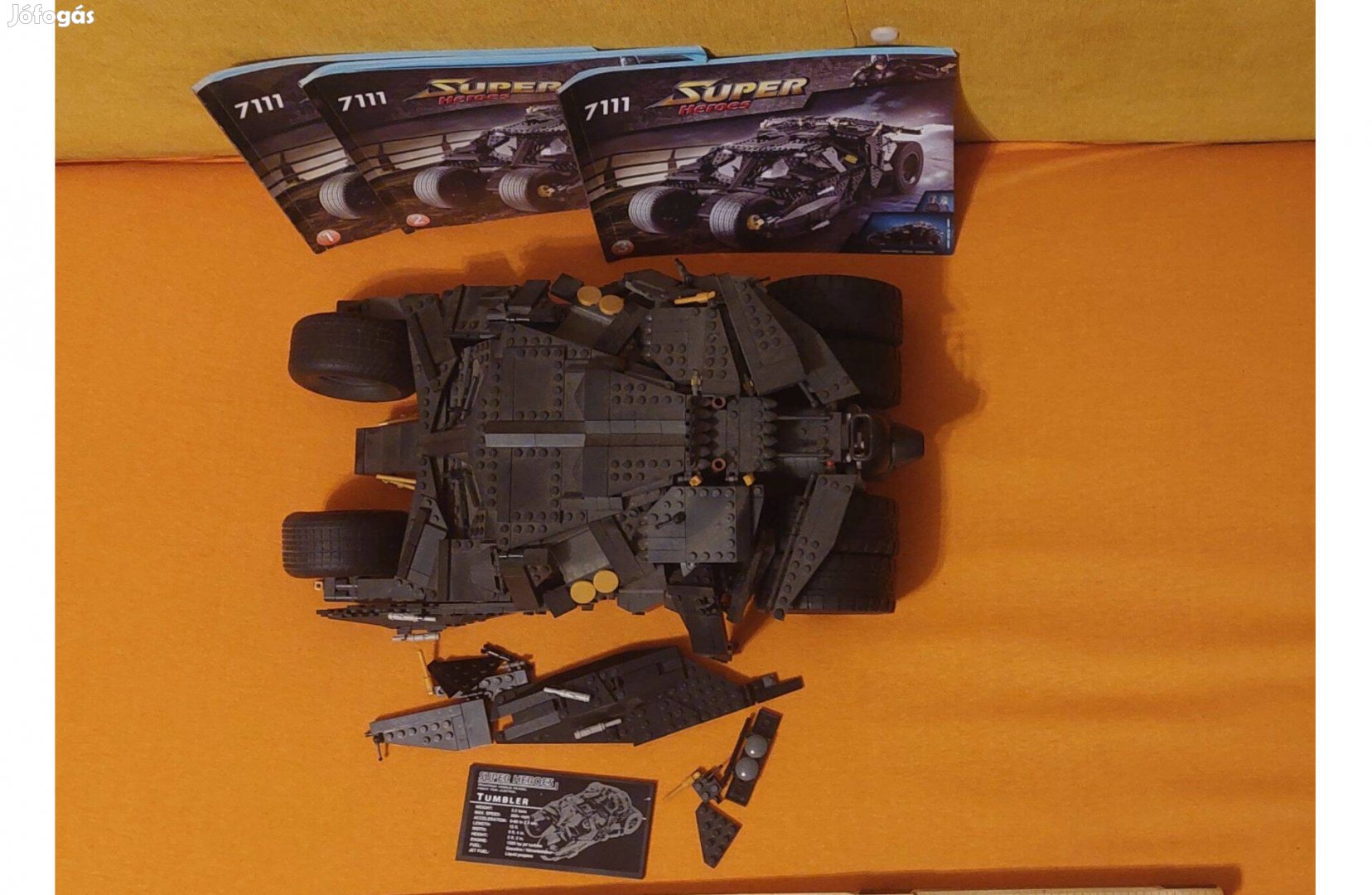 Lego utángyártott 7111 Batman Batmobil The Tumbler Super