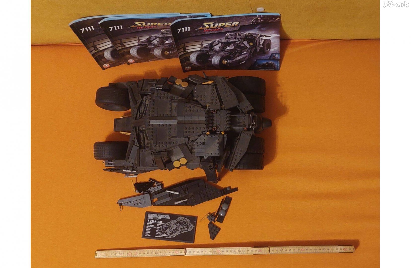 Lego utángyártott Batman Batmobil The Tumbler Super Hero 7111