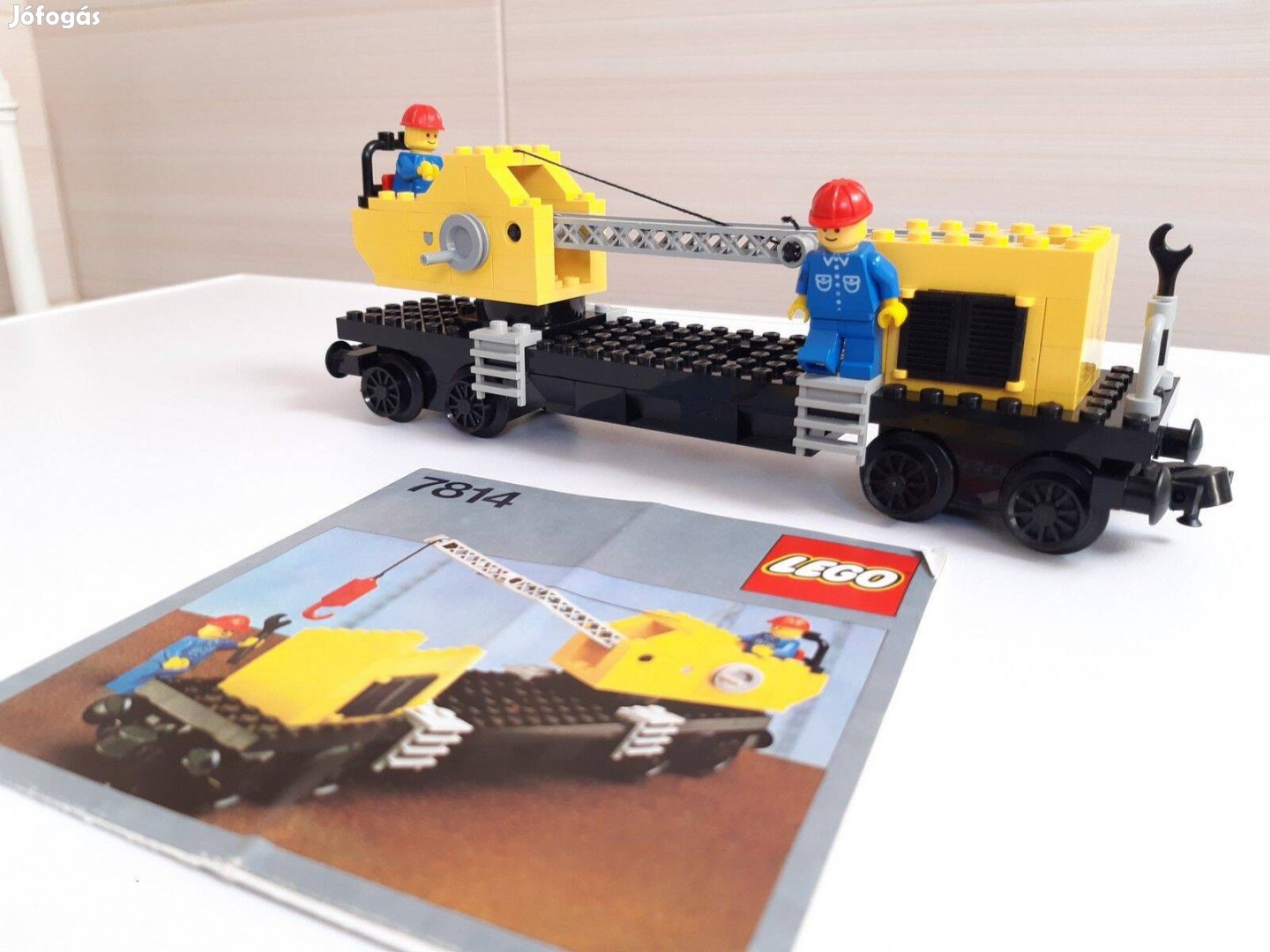 Lego vasút 7814 daru kocsi