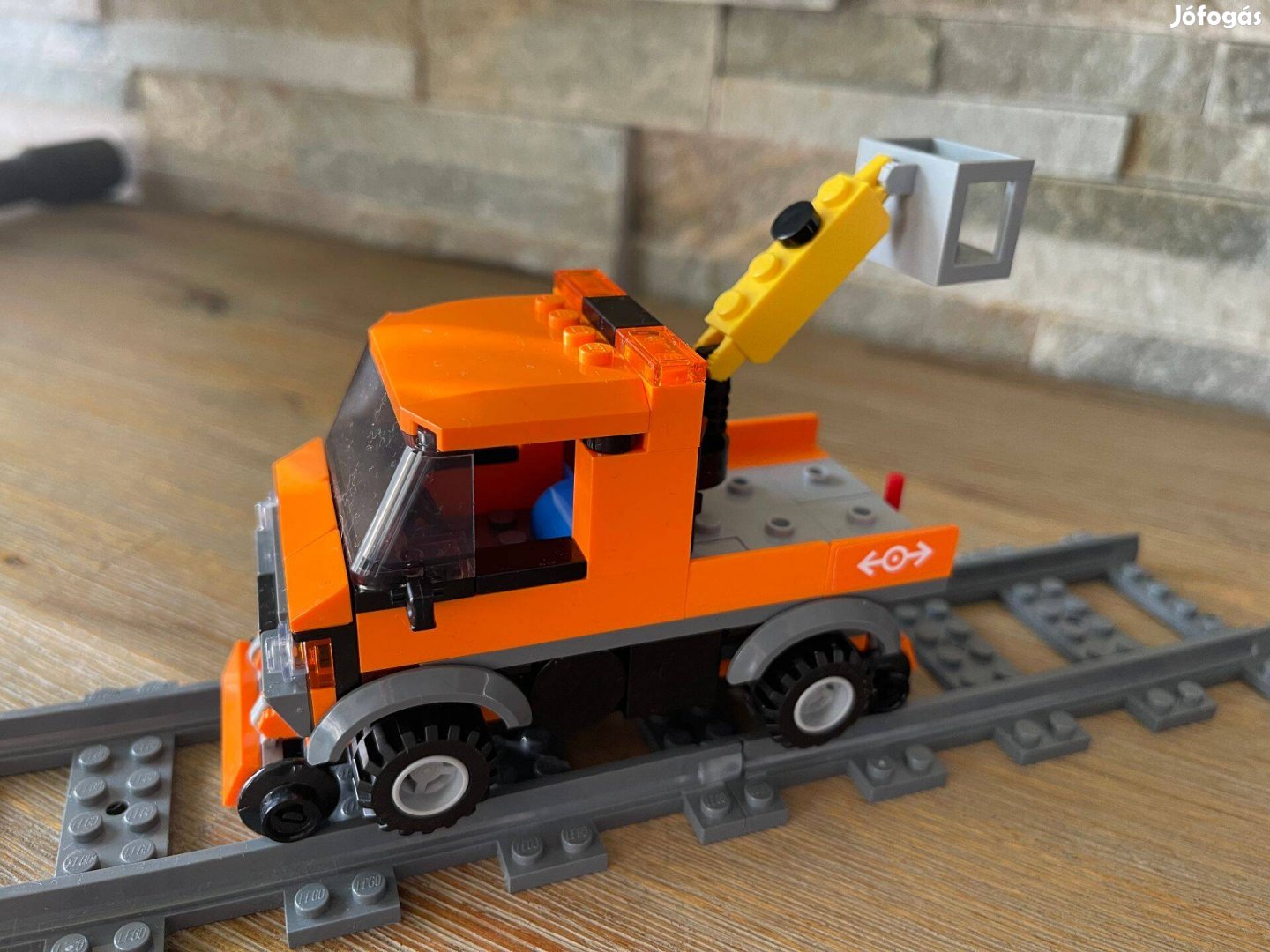 Lego vasuti sinjaro :Lego kosaras teherauto vasuti kocsi