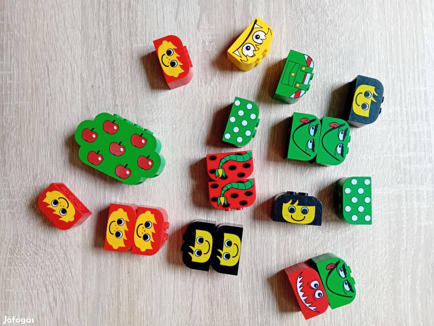 Lego vegyes mintás kocka