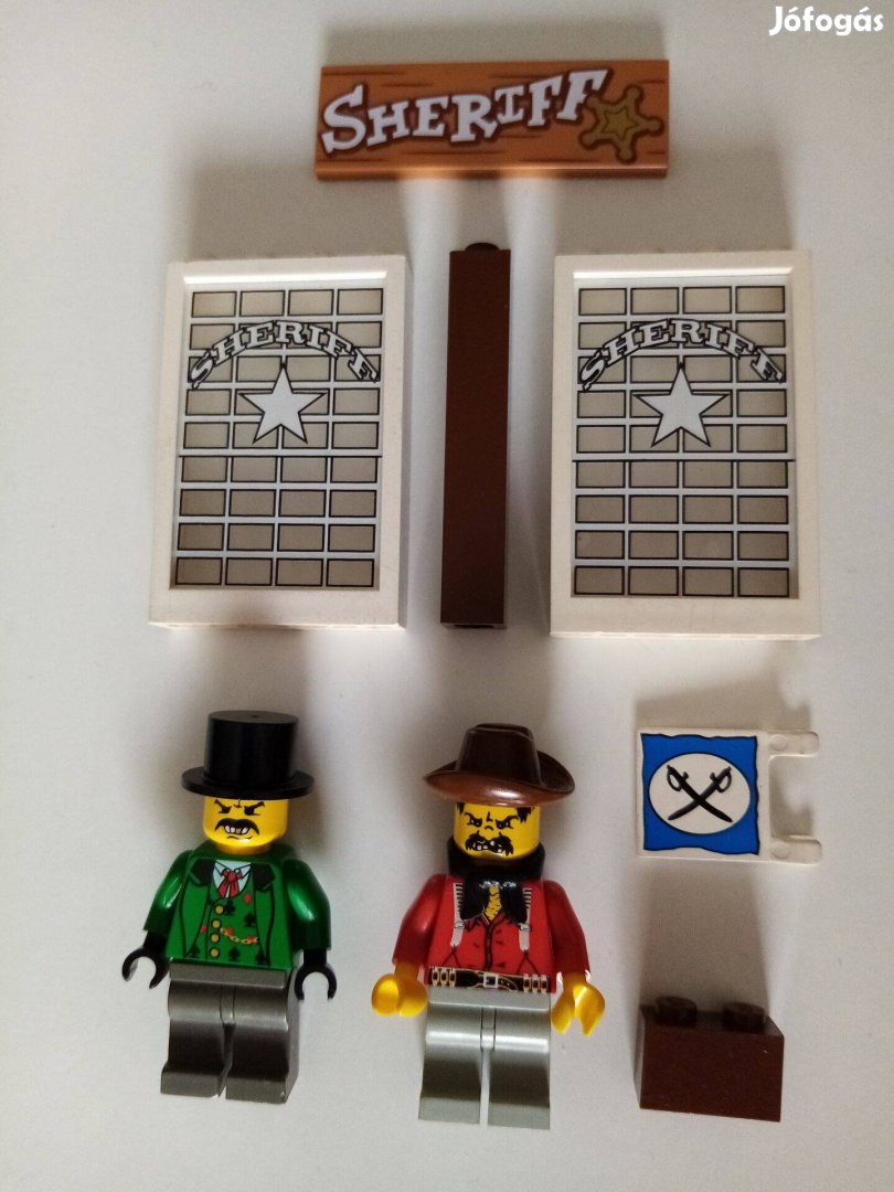 Lego western figurák és alkatrészek