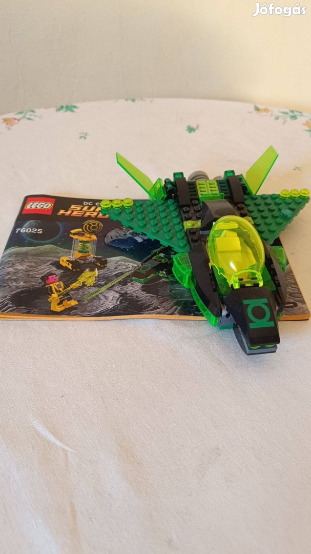 Lego zöld lámpás hajója,zuzó gépek