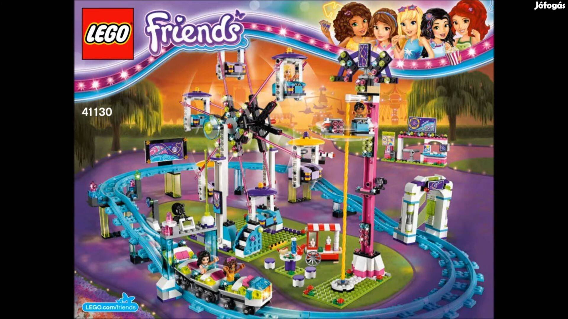 Legofriends 41130 Vidámparki Hullámvasút