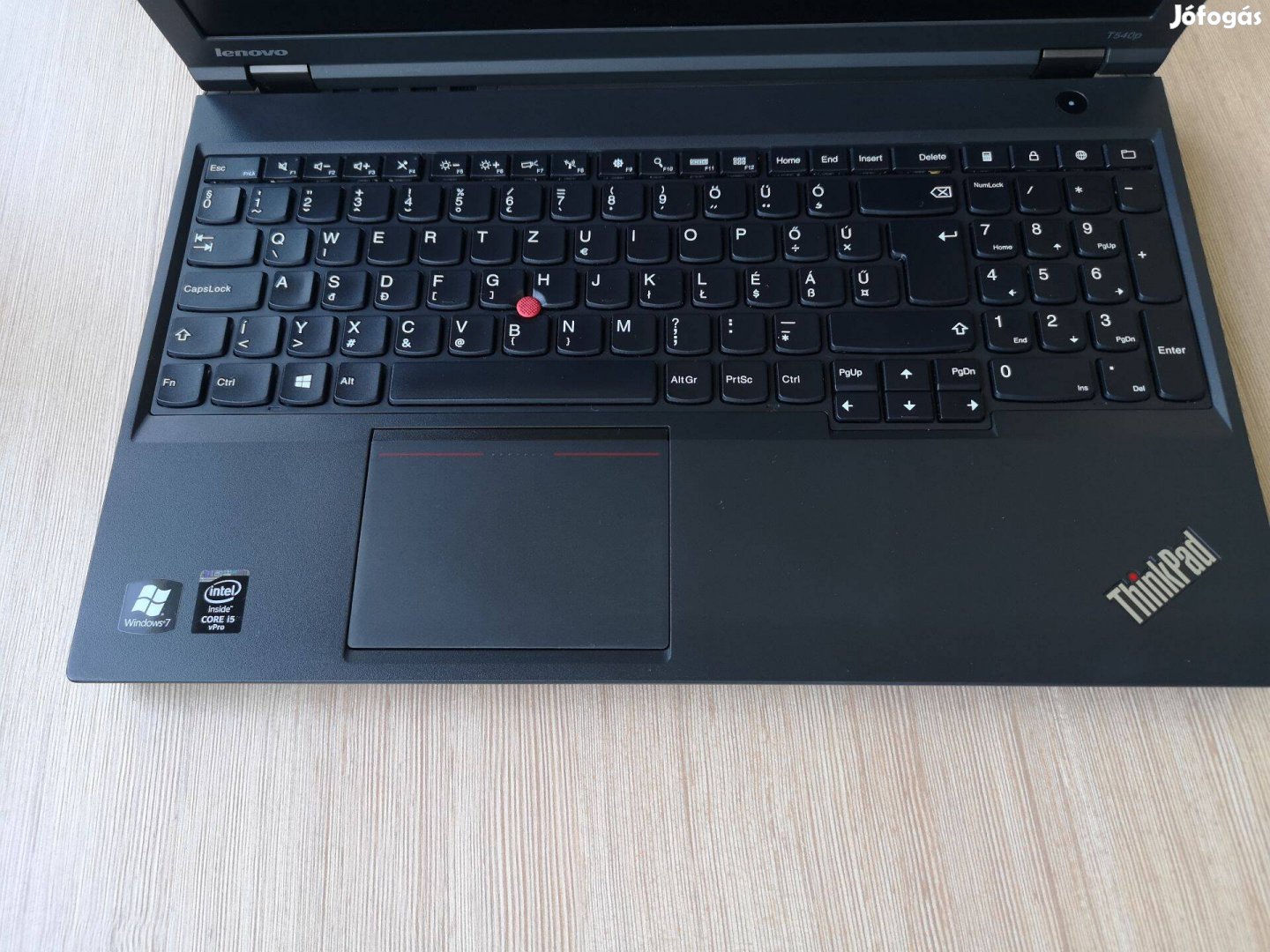 Legolcsóbb! Szép Lenovo T540p Intel i5, Windows 11, dokkoló , táska tá