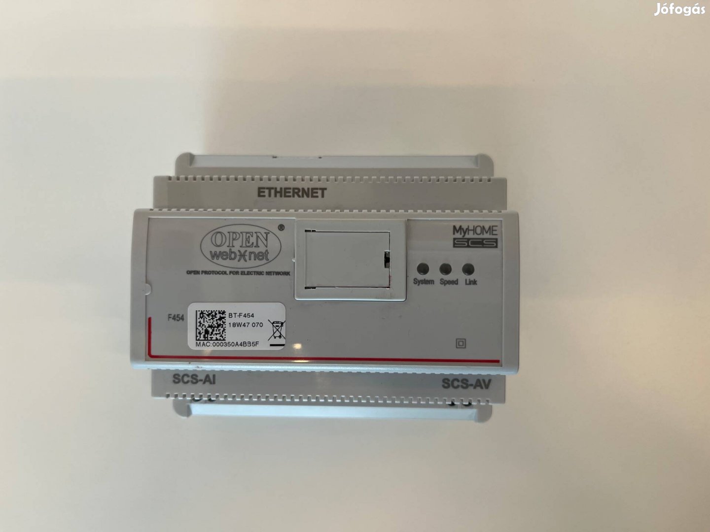 Legrand/Bticino F454 web server okos otthon