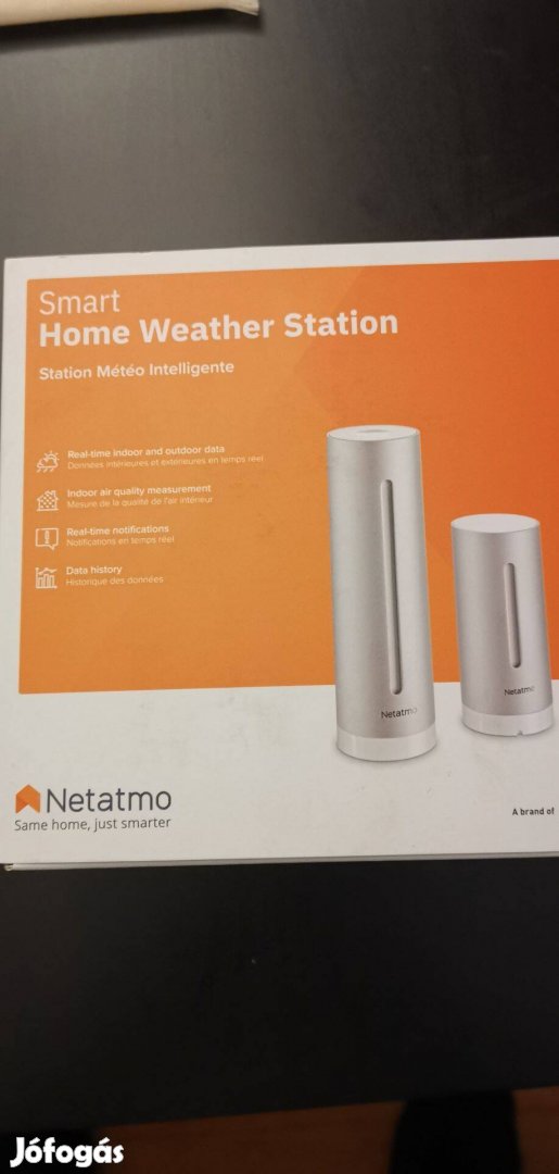 Legrand NWS01-EC Netatmo okos időjárás állomás eladó Új!!