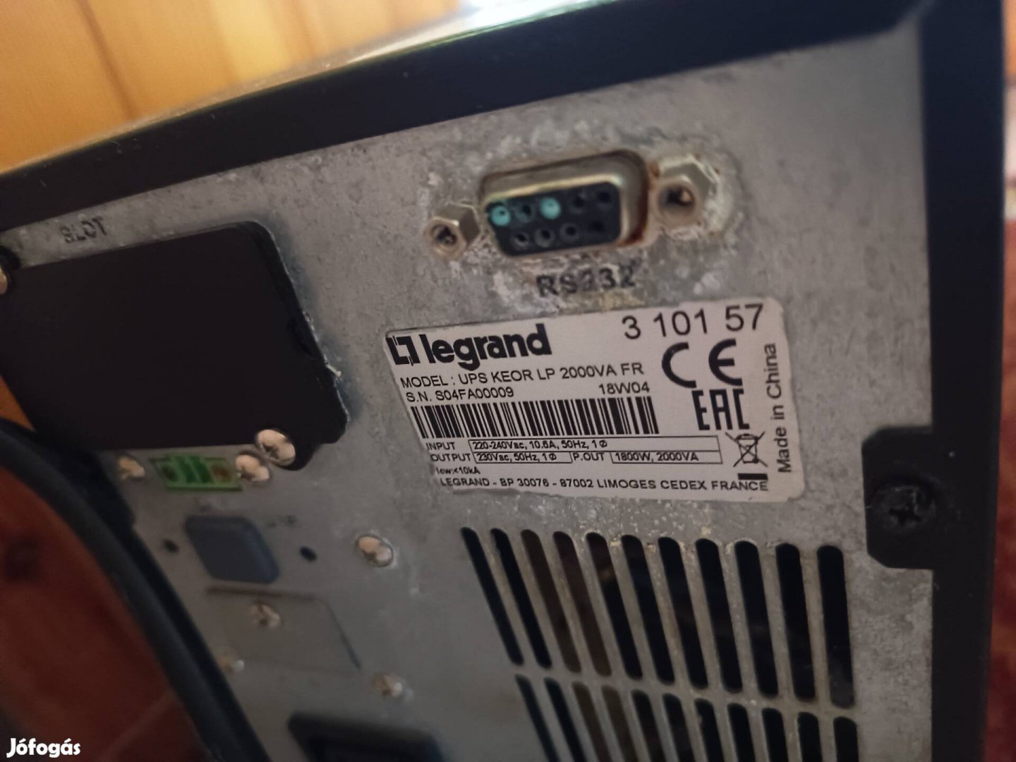 Legrand UPS Keor LP2000VA szünetmentes tápegység 