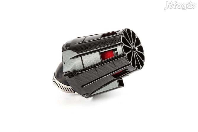 Légszűrő E5 szögletes 45 d.35mm karbon/piros