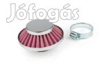 Légszűrő típus KN UFO d.28 - 35mm egyenes króm