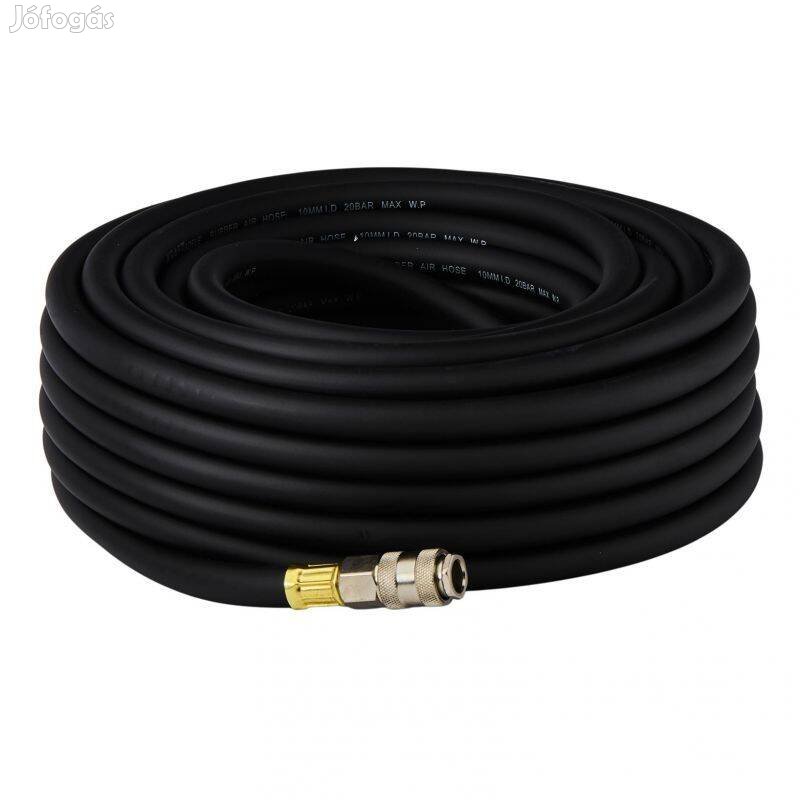 Légtömlő levegőtömlő slag kompresszorhoz 10m Csavarodás