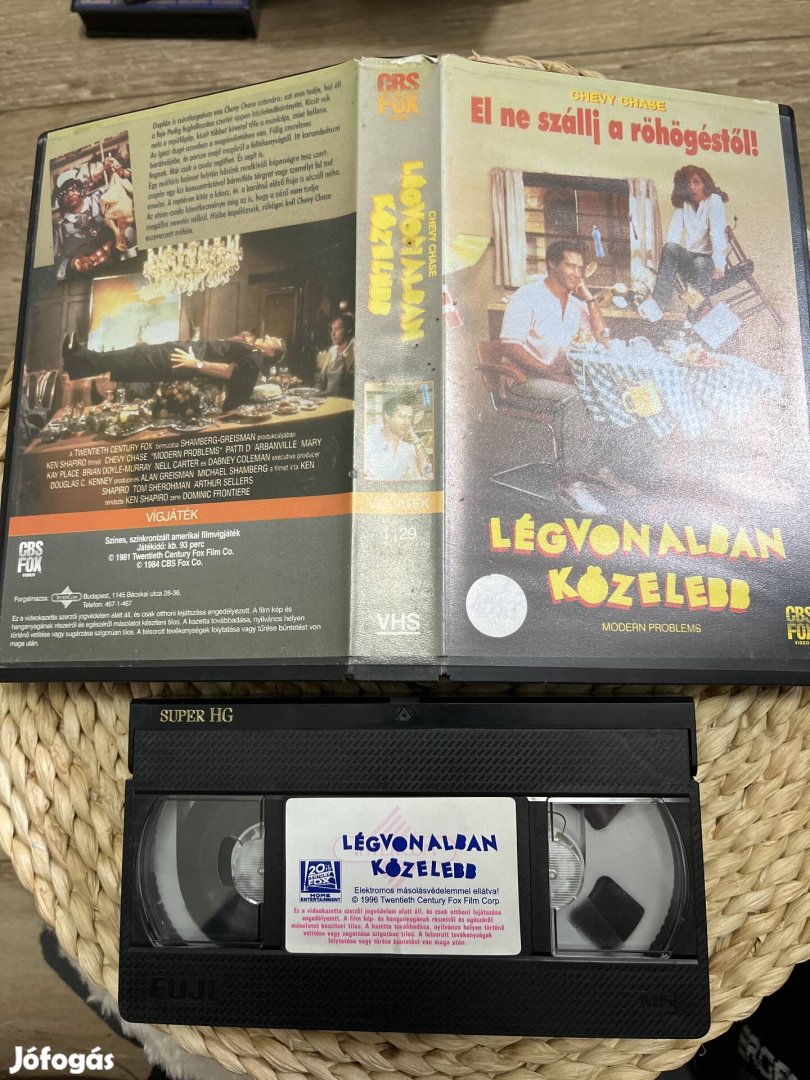 Légvonalban közelebb vhs