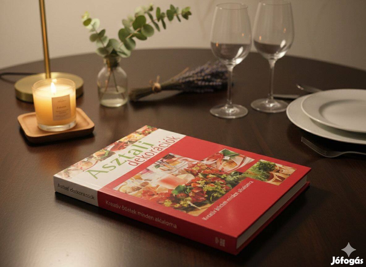 Legyen minden étkezés ünnep! Asztali dekorációk könyv eladó