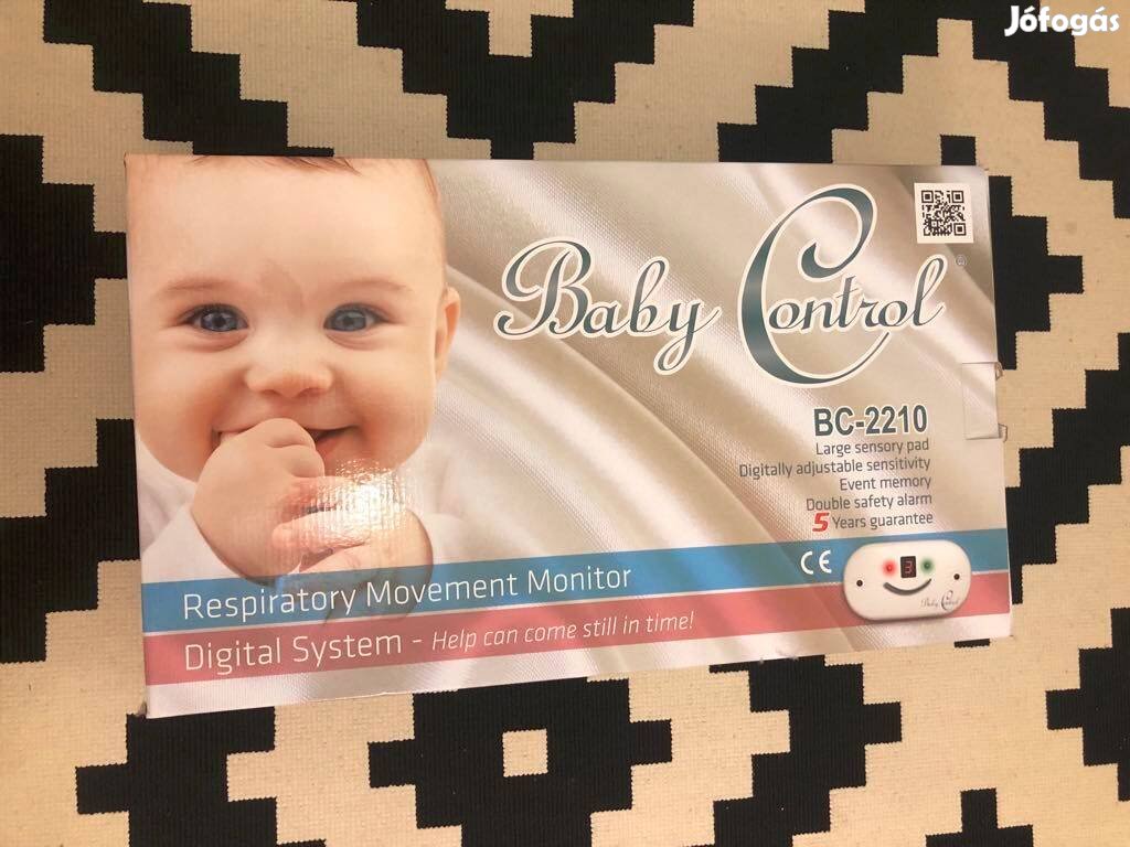 Légzésfigyelő Baby Control BC-2210 Duplalapos