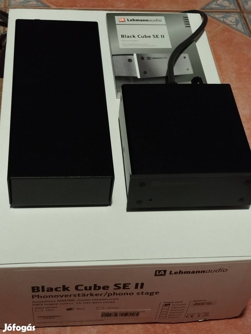 Lehmann Black Cube SE MM-MC Phono újszerű állapotban