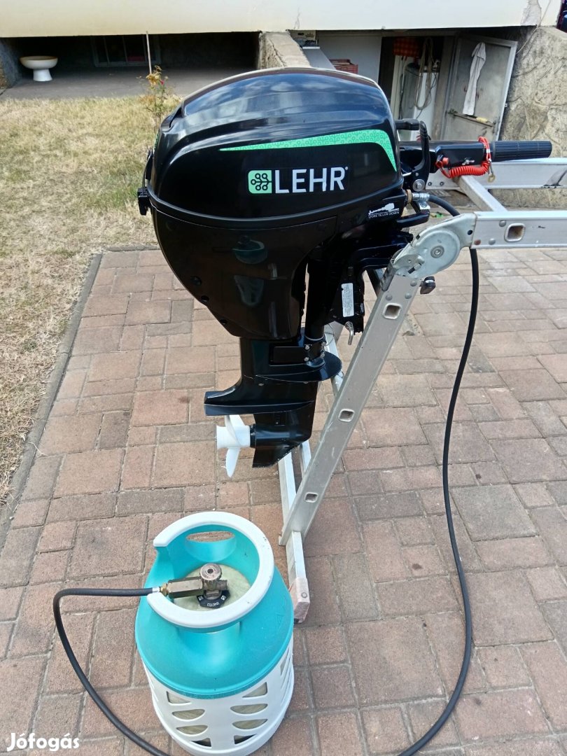 Lehr /Yamaha/ 9.9 propane csónak motor szép újszerű állapotban 