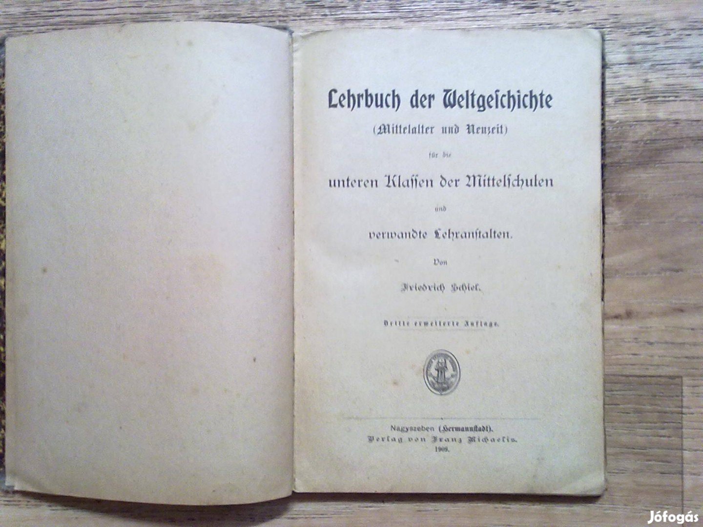 Lehrbuch der Weltgeschichte (Hermannstadt, 1909)