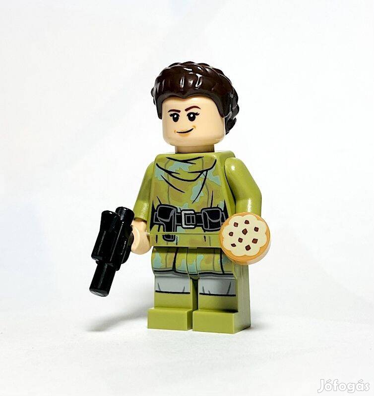 Leia hercegnő - Endor Outfit Eredeti LEGO minifigura - Star Wars - Új