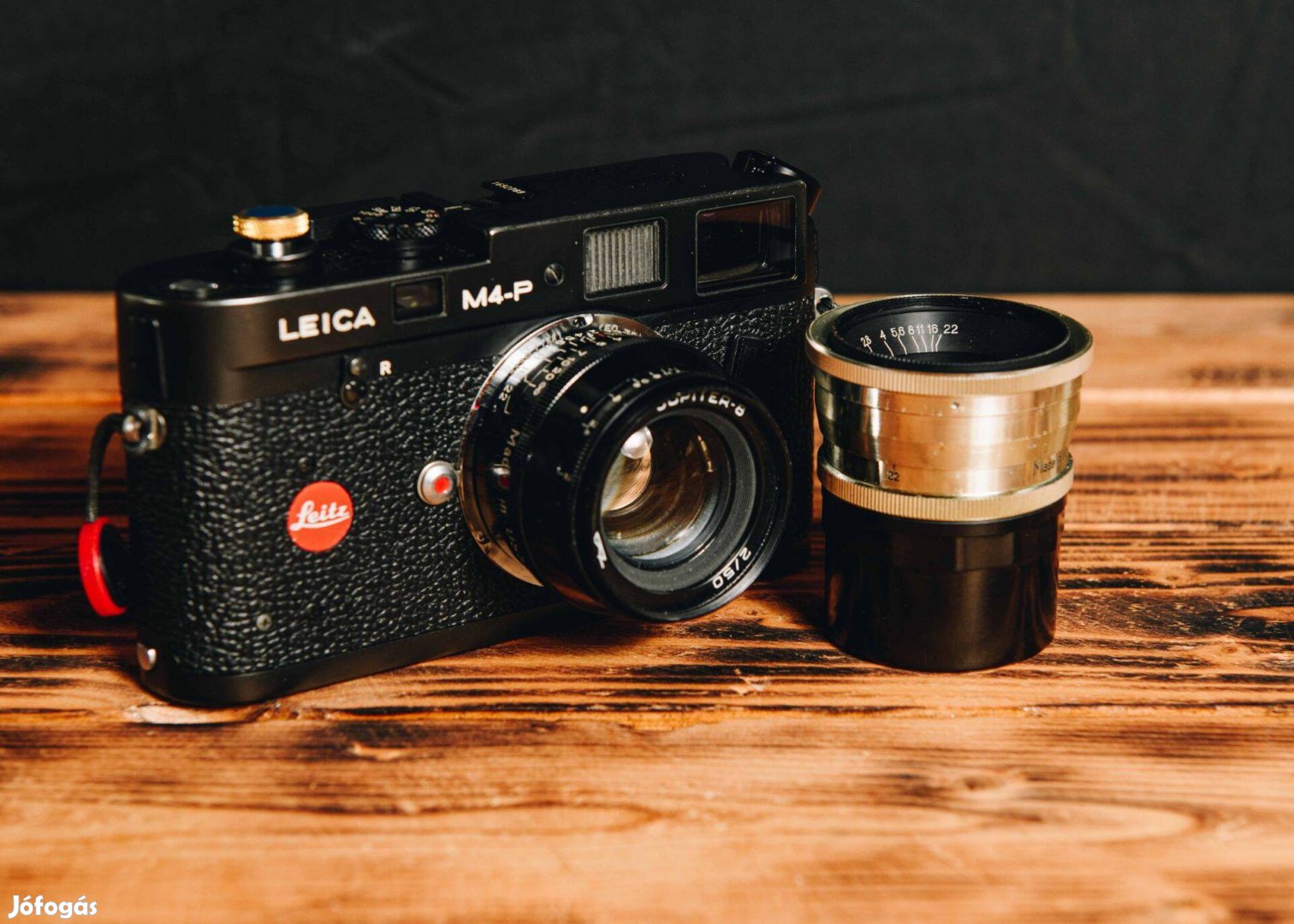 Leica M4-P filmes fényképezőgép objektívekkel