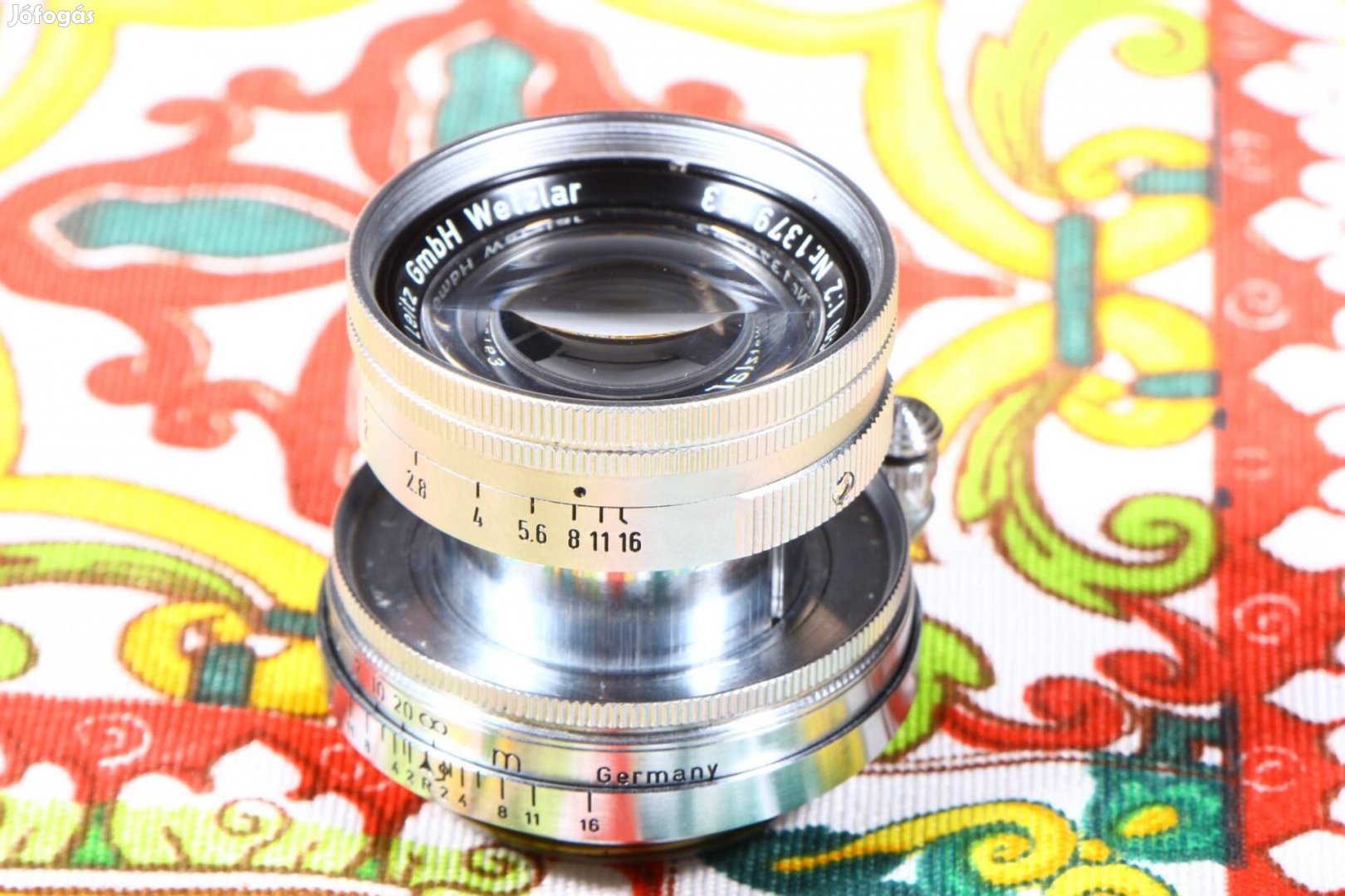 Leica Summicron f2 50mm l39 Leitz objektív 