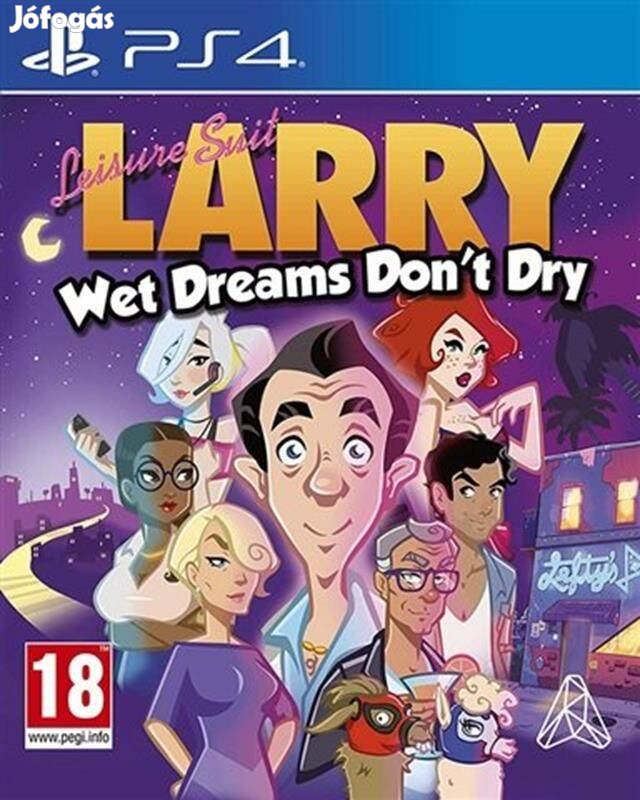 Leisure Suit Larry Wet Dreams Don't Dry eredeti Playstation 4 játék