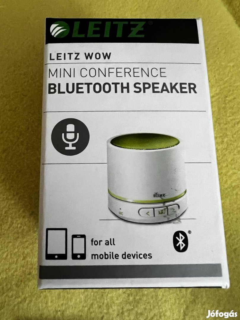 Leitz Wow mini Conference Bluetooth Speaker szinte Új