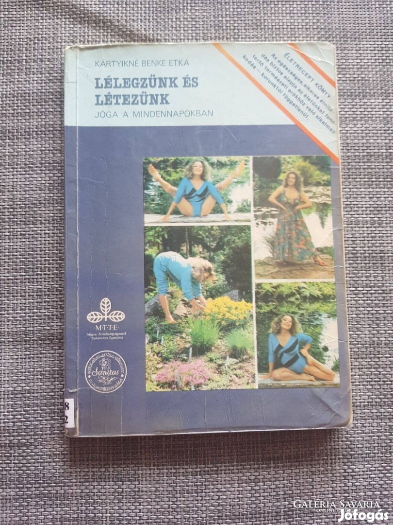 Lélegzünk és létezünk jóga a mindennapokban könyv