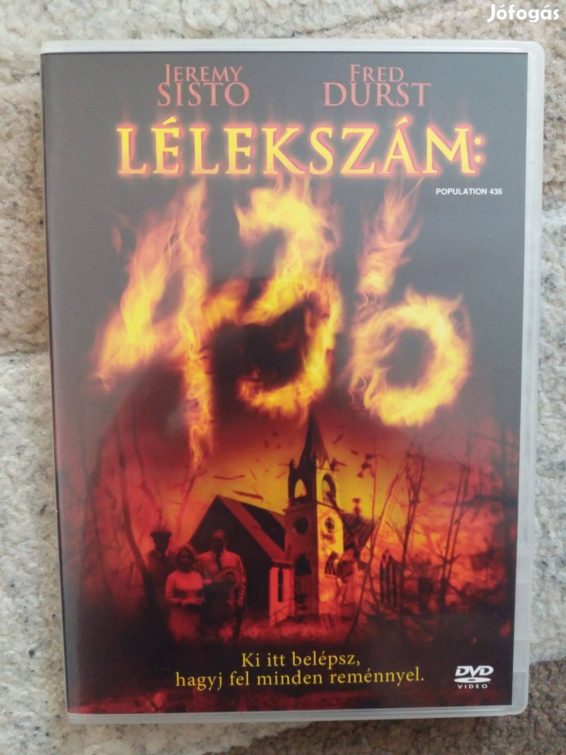 Lélekszám: 436 (1 DVD)