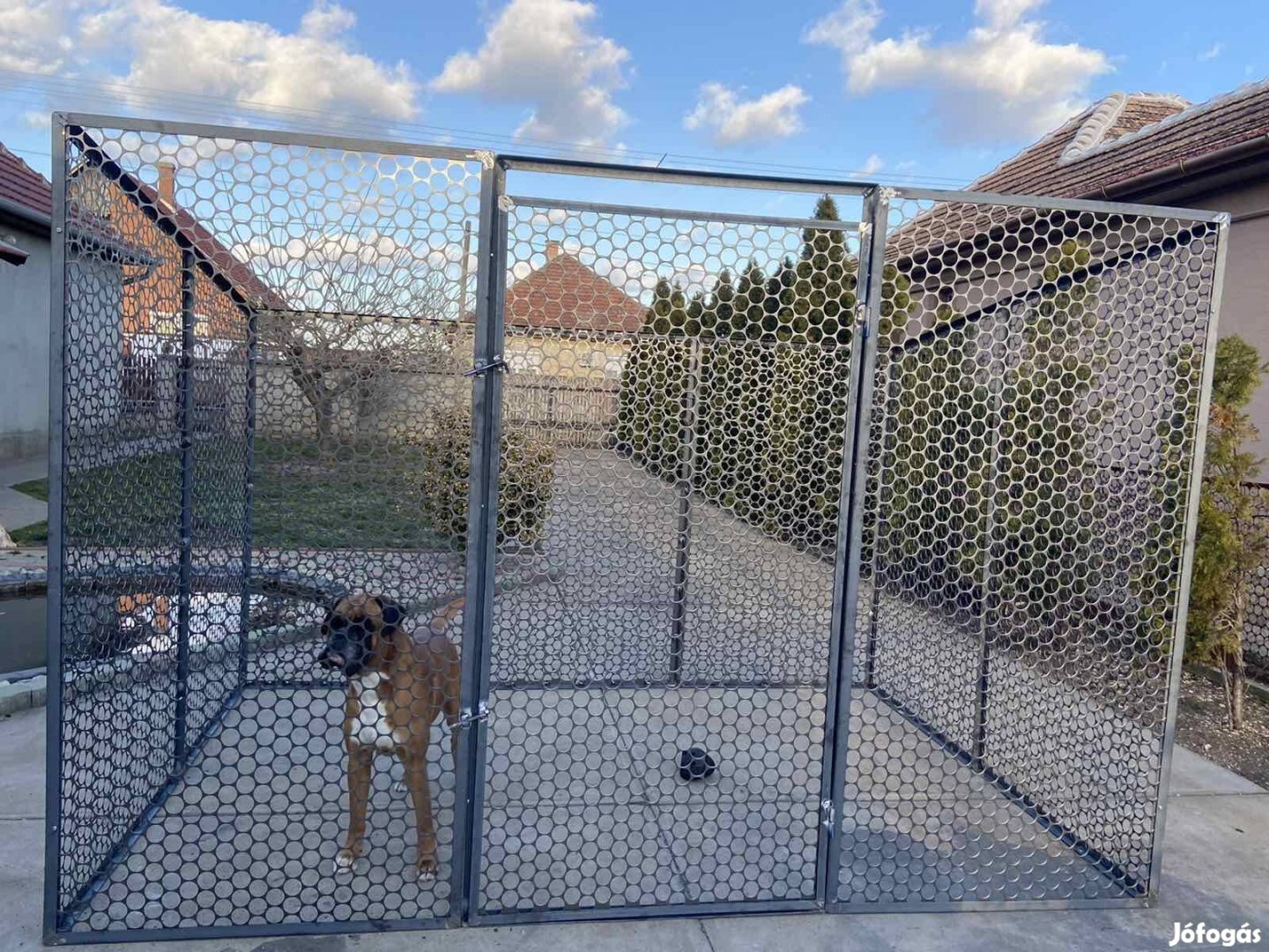 Lemez kutya kennel (3*2m)