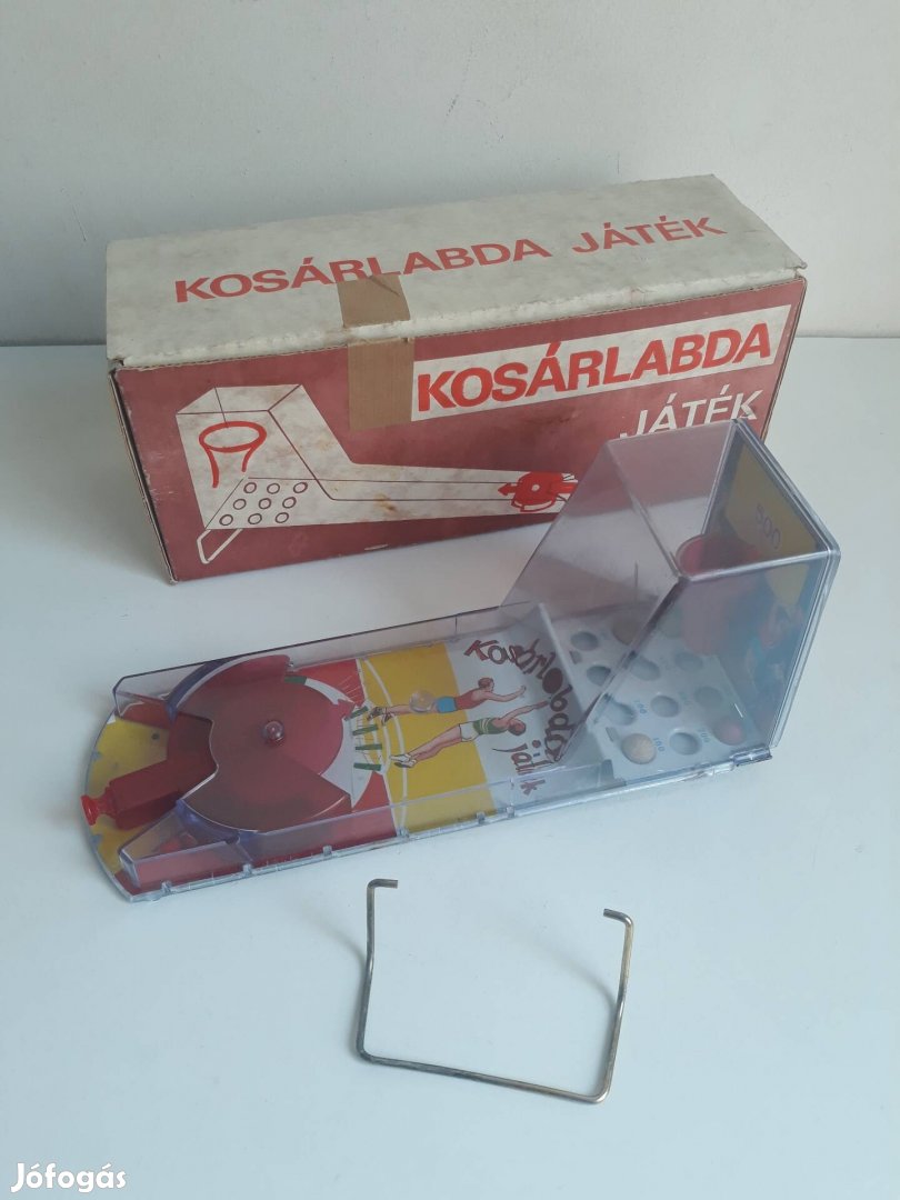 Lemezárugyári retro kosárlabda játék