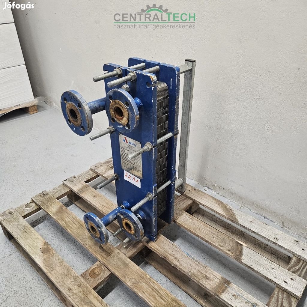 Lemezes hőcserélő APV TP1-DH 4lit, 2,3nm2 200kw