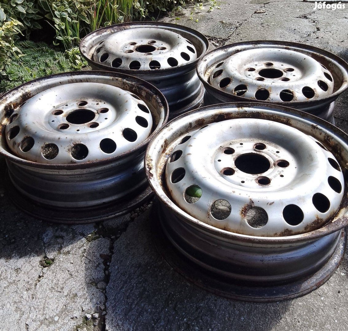 Lemezfelni 4db 15" 5x114 Hyundai Mazda Toyota stb