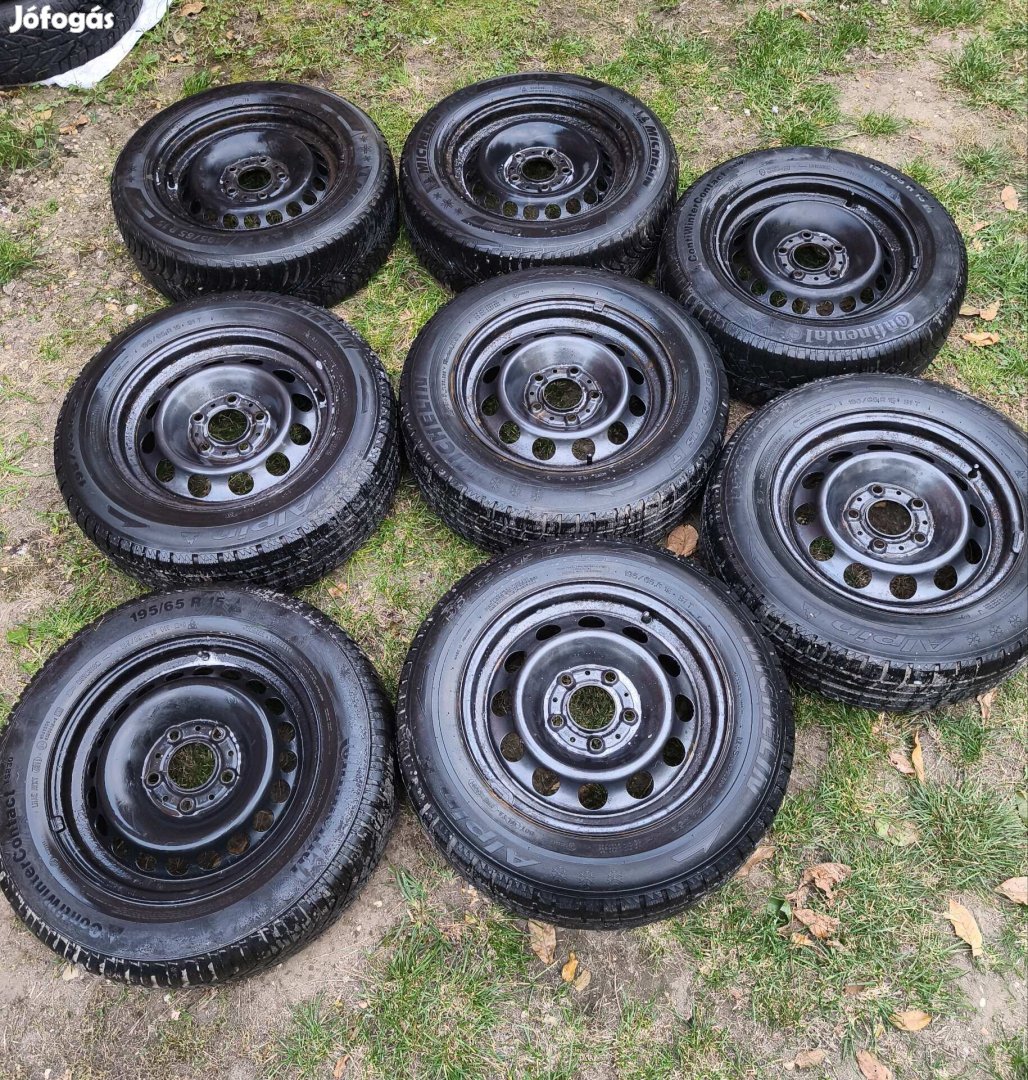 Lemezfelni 8 db (15 col, 5x112)