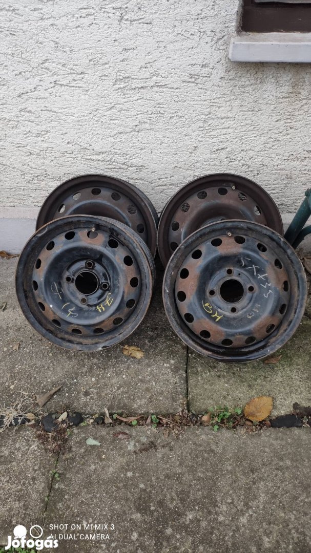 Lemezfelni R14"4x108 kiosztású eladó!