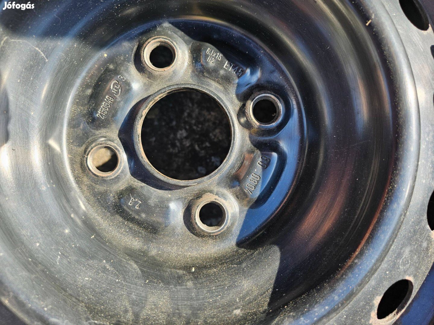 Lemezfelni R15, 4 x 100, 54,1mm