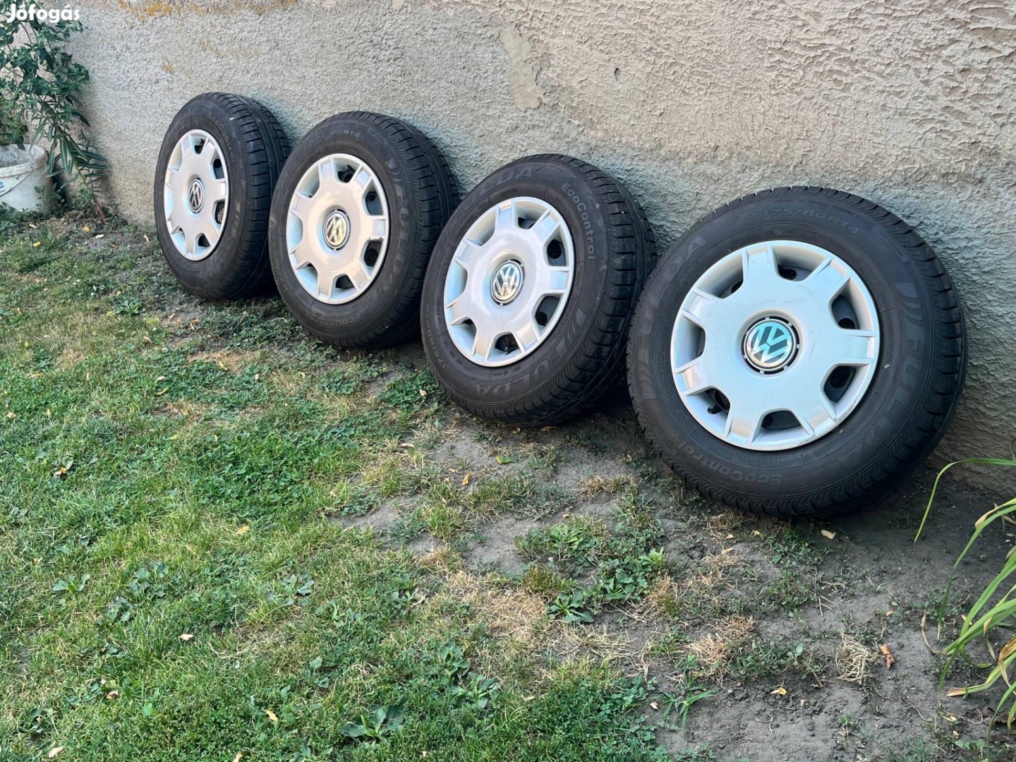 Lemezfelni gumival 5x100 175/80 R14