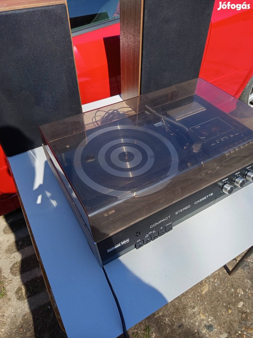 Lemezjátszó, magnó