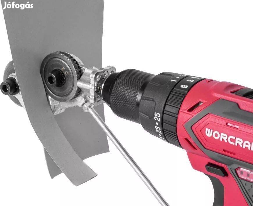 Lemezvágó fémvágó adapter fúrógéphez