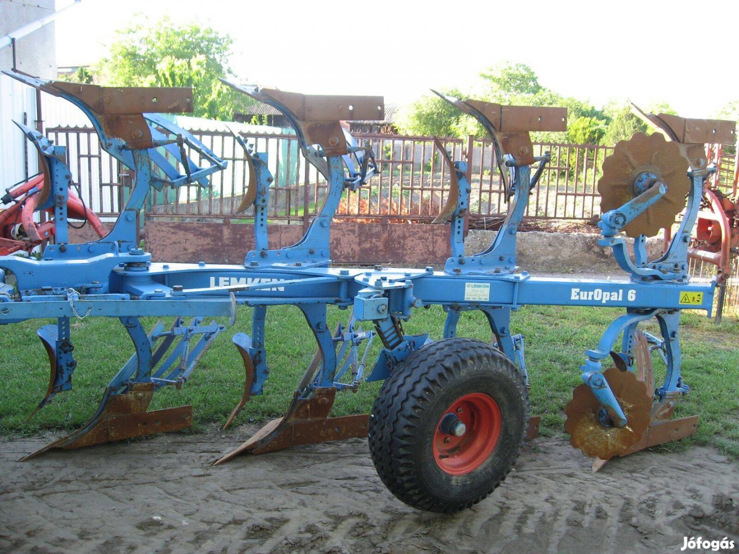 Lemken 4 fejes eke