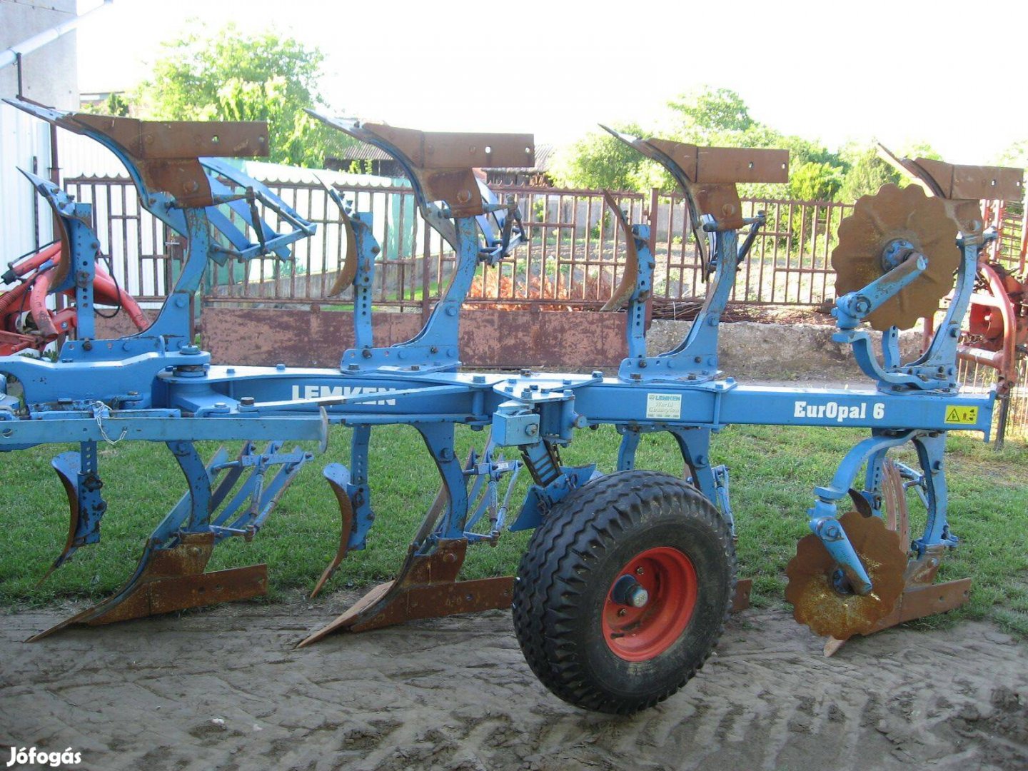 Lemken 4 fejes eke