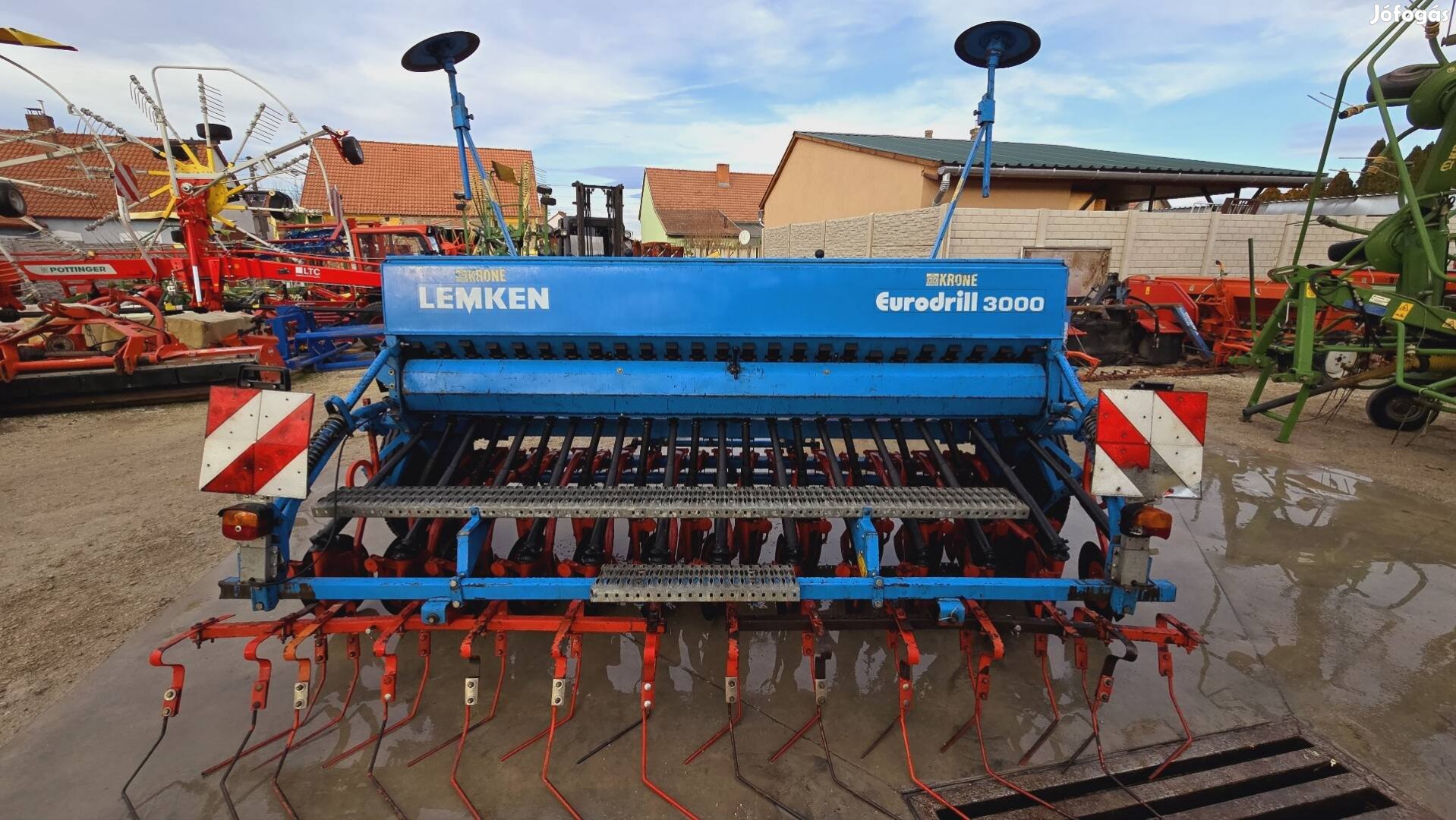 Lemken Eurodrill 3000 Tárcsás Vetőgép 