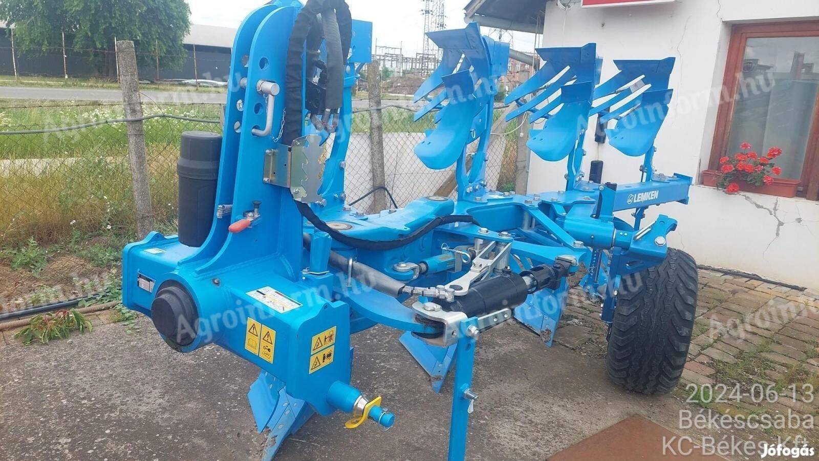 Lemken Juwel 8 4 N 100 Váltvaforgató eke a KC-Békés Kft-nél