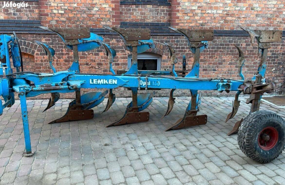 Lemken OPAL 160 , 4 Fejes Váltvaforgató Eke